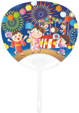 ポリうちわ,イベントうちわ,盆踊りうちわ,粗品団扇,プラうちわ