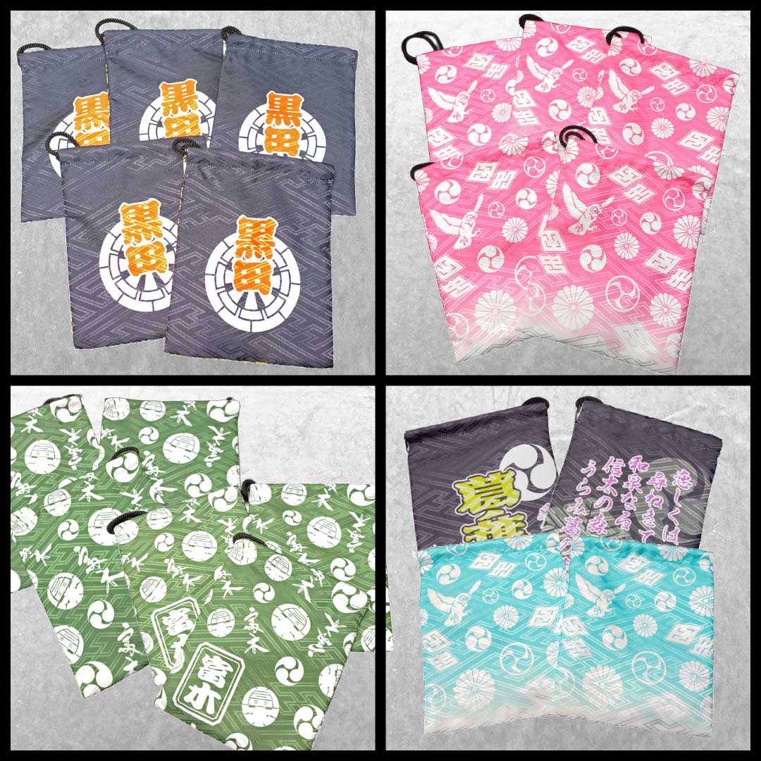 地車巾着,名入れ巾着,祭巾着,オーダー巾着,だんじり巾着