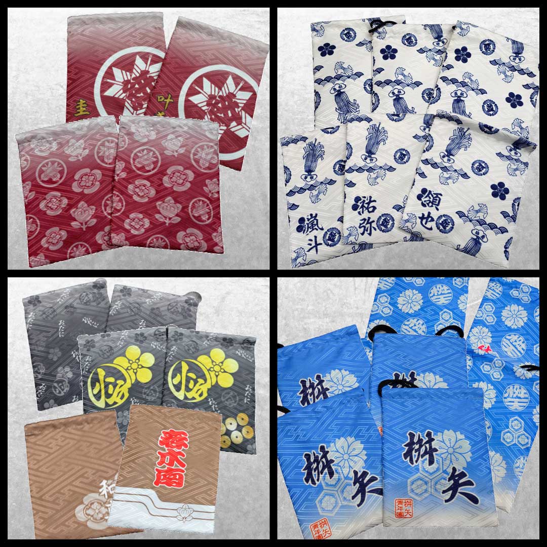 地車巾着,名入れ巾着,祭巾着,オーダー巾着,だんじり巾着