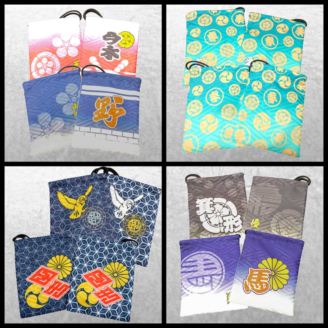 地車巾着,名入れ巾着,祭巾着,オーダー巾着,だんじり巾着