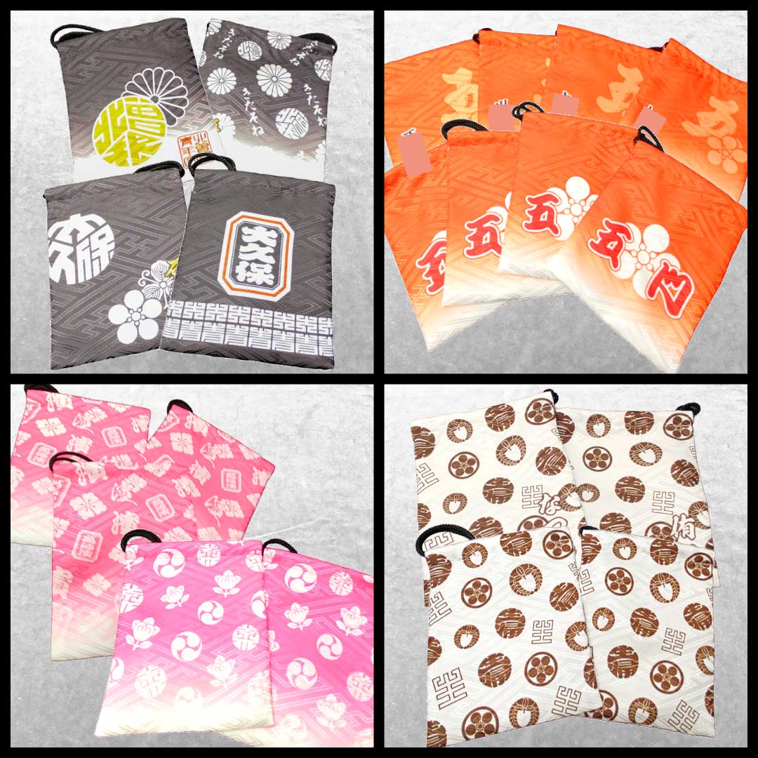 地車巾着,名入れ巾着,祭巾着,オーダー巾着,だんじり巾着